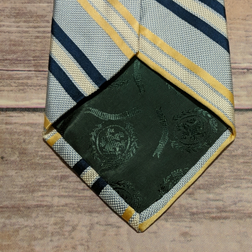 Tommy Hilfiger Silk Striped Tie - Picture 5 of 7